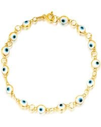 Ece London - The Nazar I I Bracelet - Lyst