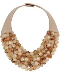 Fairchild Baldwin - Neutrals Bella Two Tone Alabaster Tortoise Necklace - Lyst