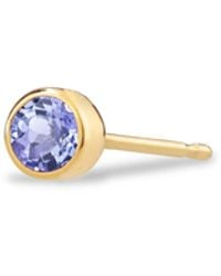 Maya Brenner - Birthstone Stud - Lyst