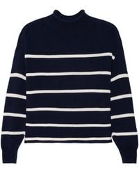 Ellsworth & Ivey - Cornelia Mock Neck Sweater/Ivory - Lyst