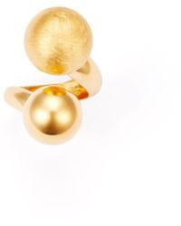 Visconti - Sofia Squillo Plated Sterling Ring - Lyst
