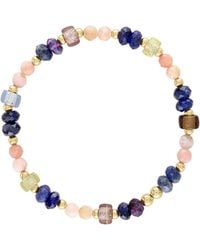 Olivia Le - Celine Glass Bead Bracelet - Lyst