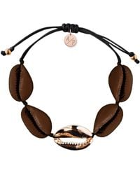 Adriana Pappas Designs - Sleek Shells Bracelet Shiny - Lyst