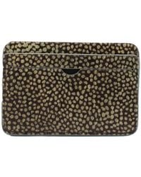 godi. - Hair-On Hide Leather Cardholder – Slim Cowhide Wallet - Lyst