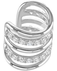 Lucy Quartermaine - Melody Ear Cuff With Topaz - Lyst