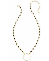 Heather Hawkins Jewelry - Medium Hammered Circle Necklace - Lyst