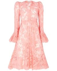 Lisa The Label - Magnolia Lace Dress With Silk Slip Lining - Lyst