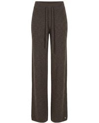 tirillm - Andrea Merino Wool Loose Fitted Trouser- Dark Mull Melange - Lyst