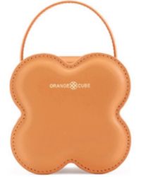 Orange Cube - Small Lucky Clover Handbag - Lyst