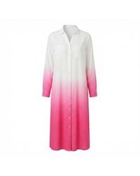 Nooki Design - Kendall Dip Dye Shirt Dress - Lyst
