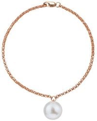 Ora Pearls - Alba White Pearl Bracelet - Lyst