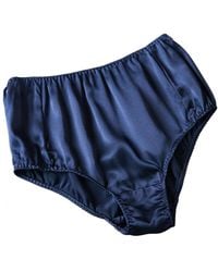 Soft Strokes Silk - Set Of Two Pure Mulberry Silk French Cut Panties - Lyst