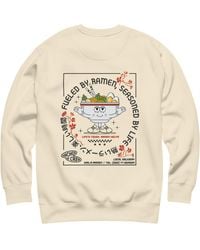 Anchor and Crew - Neutrals Natural Ramen House Dial-A-Local Organic Cotton Sweatshirt - Lyst