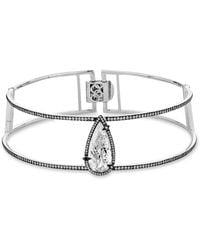 SALLY SKOUFIS - Awaken Choker With Natural Diamond & Made Cz Diamond Stimulant - Lyst