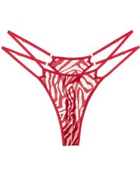Perilla Lingerie - Kylie Straps Thong - Lyst