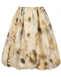 Miro Misljen - Hand-Painted Skirt Balloon Dress - Lyst