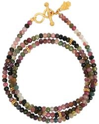 Karma and Luck - Tourmaline Wrap Bracelet – Energy & Growth Gemstone Jewelry – Infinite Aspiration - Lyst