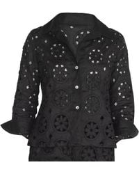MARICEL - Adelaide Blouse Sangallo Linen - Lyst