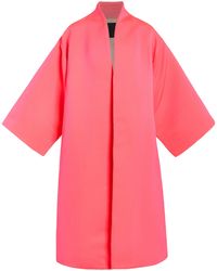Niran - Jenna Faille Kimono Coat - Lyst