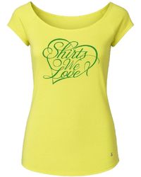Conquista - Bright Graphic Tee With “Shirts We Love” Print - Lyst