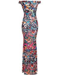 ROSERRY - Venice Maxi Jersey In Barcelona Print - Lyst