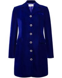Femponiq - Silky Velvet Tailored Blazer Dress - Lyst