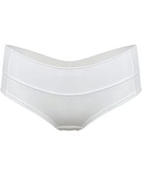 MONIQUE MORIN LINGERIE - Core Low Rise Hipster Crystal - Lyst