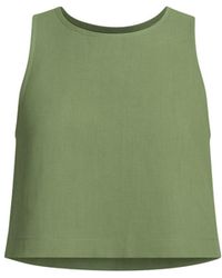 Monlicia - Lena Linen Top - Lyst