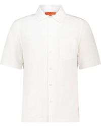 Maison Tangerine - Linen Short Sleeve Shirt For - Lyst