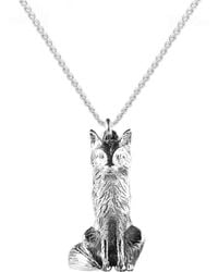 Lee Renee - Fox Necklace – Small, Sitting - Lyst