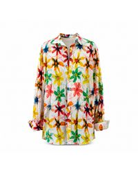 Casa Atelier by Ferdinando Fusco - Crochet Boyfriend Shirt - Lyst