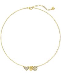 Cloud Haven - Dainty Pit Bull Heart Necklace - Lyst