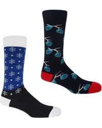 Peper Harow - Made in England - Pine & Snowflake Socks Bundle - Lyst