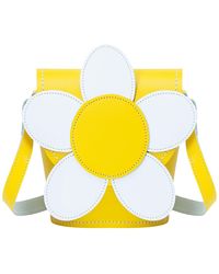 Zatchels - Handmade Leather Daisy Barrel Bag - Lyst