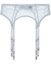 Journelle - Loulou Suspender Belt Sky - Lyst