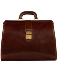 Time Resistance - Large Leather Doctor Bag - Lyst