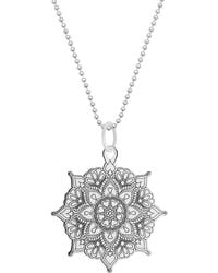 CarterGore - Medium Classic Mandala Pendant Necklace - Lyst