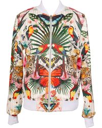 Myrtle & Mary - Paradise Lost Day Satin Bomber Jacket - Lyst