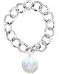 Ora Pearls - Aelia Ice Opal Chain Ring - Lyst