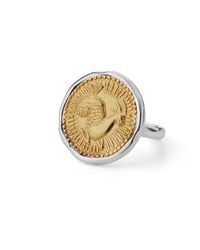 Goddess Charms - Capricorn Zodiac Ring - Lyst