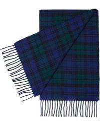 Hegarty - Tartan Lambswool Scarf - Lyst