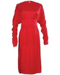 Smart and Joy - Long-Sleeved Fitted Dress With Off-Shoulders - Lyst
