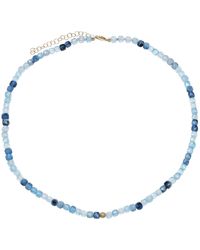 Soul Journey Jewelry - Swirling Seas Aquamarine Necklace - Lyst