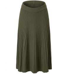 At Last - Maplewood Knitted Skirt - Lyst