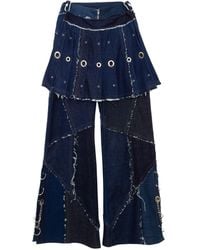 Paloma Lira - Pants And Skirt Denim Pants - Lyst