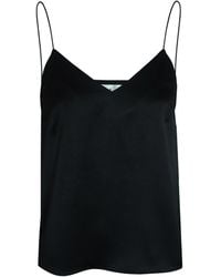 2KStyle - Irina Satin Effect Spaghetti Straps Camisole - Lyst