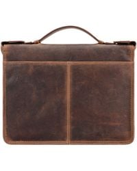 Lloyd Baker - Pune Distressed Leather Bag - Lyst