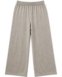 Bel Cashmere - Positano Silk And Cashmere Pants - Lyst