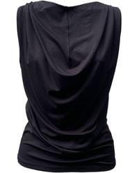 Imaatu - Onu Ruched Cowl Neck Top - Lyst