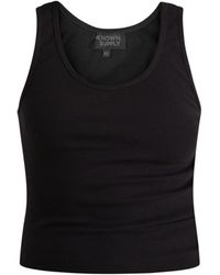 Known Supply - Ribbed Cotton Tank - Lyst